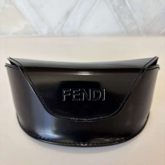 Brown Fendi Sunglasses Rectangle Colorful Brand Letters FS458 Case Designer main image 5